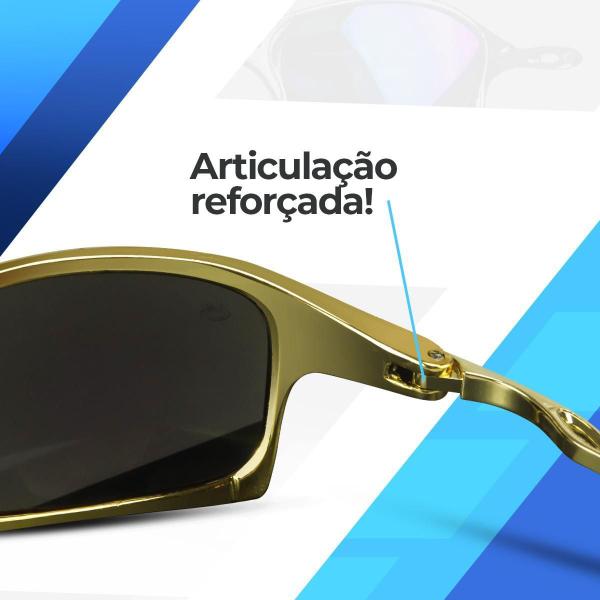 Imagem de Óculos Masculino Premium Sol Dourado Juliet G4