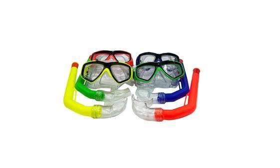 Óculos Mergulho Snorkel Infantil Juvenil Silicone Natação - Tesla Store Imagem de Óculos Mergulho Snorkel Infantil Juvenil Silicone Natação