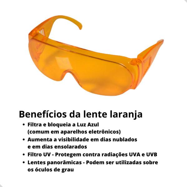 Imagem de Óculos Proteção Luz Azul Aparelhos Eletrônicos Blue Control