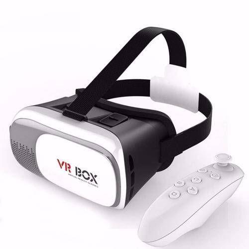 Imagem de Óculos Realidade Virtual 3d Com Controle - Vr Box 2.0