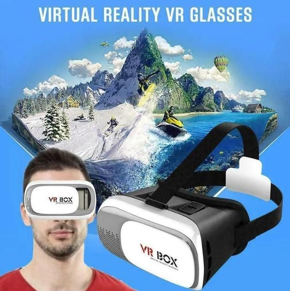 Imagem de Oculos Realidade Virtual Suporte Celular Vr Box Filme Jogos