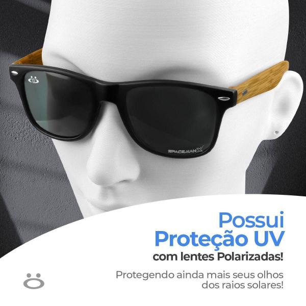 Imagem de Oculos Sol Proteção Uv Masculino Verão Praia Casual + Case