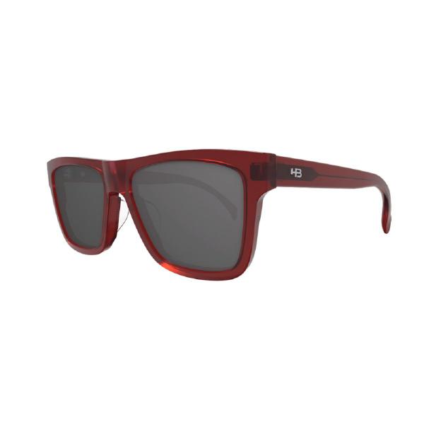 Imagem de Oculos Solar Hb T-Drop Matte Red Gray Vermelho Lente Fumê