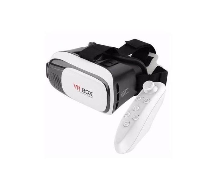 Imagem de Óculos Vr Box Com Controle Bluetooth - Branco