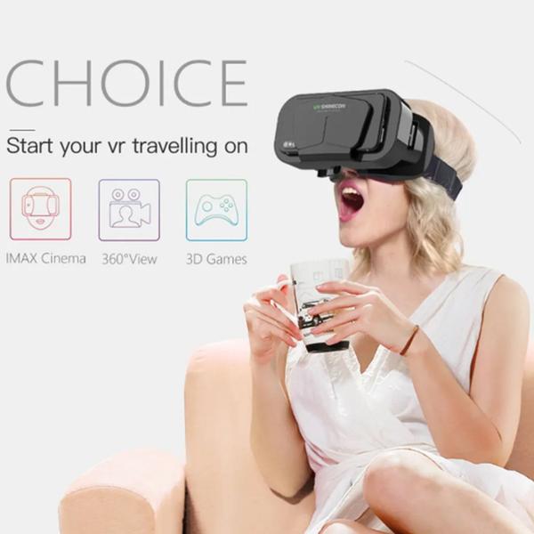 Imagem de Óculos VR Shinecon G10 Experiência VR Avançada para Celulares Imersão de Cinema