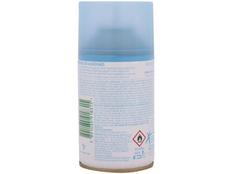 Imagem de Odorizador de Ambiente Bom Ar Freshmatic Spray - Automático Flor de Algodão com Refil 250ml