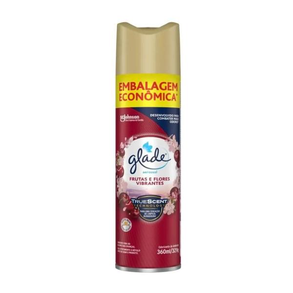 Imagem de Odorizador Glade Aerossol Frutas e Flores Vibrantes 360ml