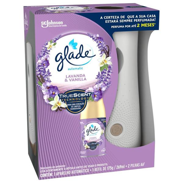 Imagem de Odorizador Glade Automatic + Refil Lavanda & Vanilla 269ml