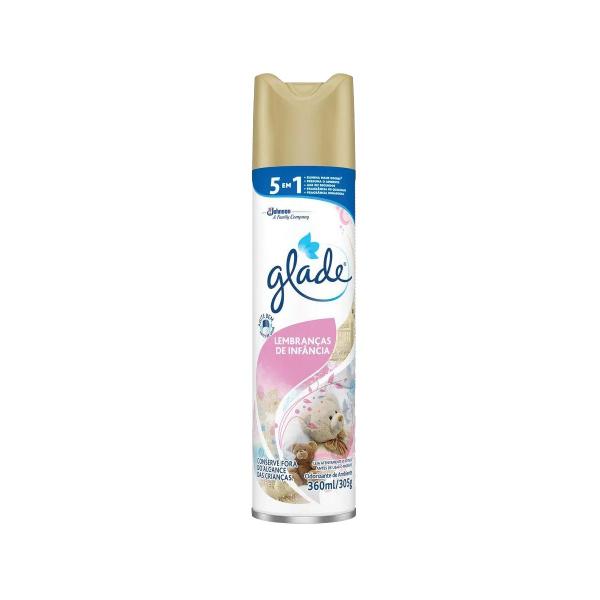 Imagem de Odorizador Glade Lembranças De Infância 360ml Kit 5