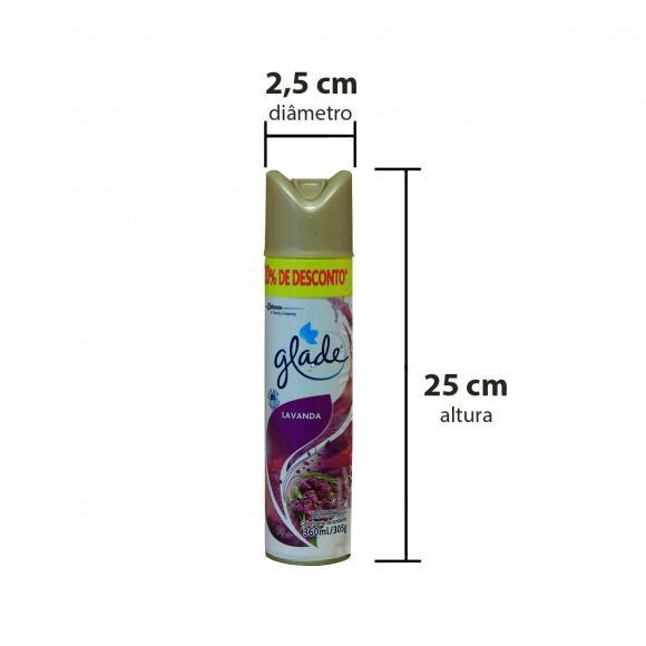 Odorizante Aerosol Lavanda 360 Ml Glade Imagem de Odorizante Aerosol Lavanda 360 Ml Glade