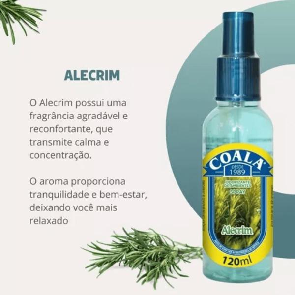 Imagem de Odorizante spray alecrim 120ml coala