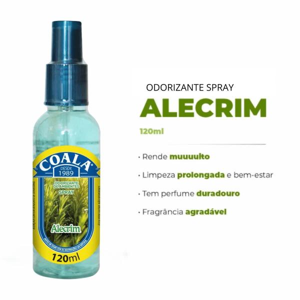 Imagem de Odorizante spray alecrim 120ml coala