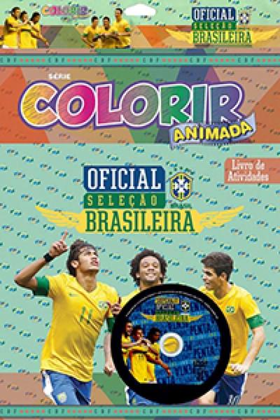 Imagem de Oficial Seleção Brasileira: Colorir Animada Cbf - Série Colorir Animada