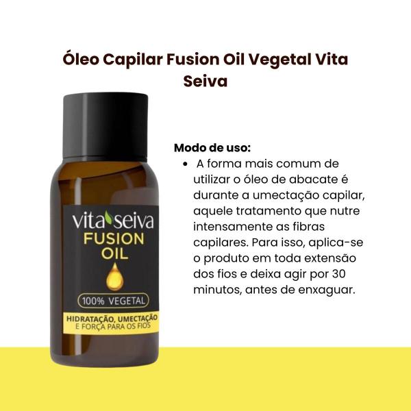 Imagem de Oleo 100% vegetal fusion 30ml vs