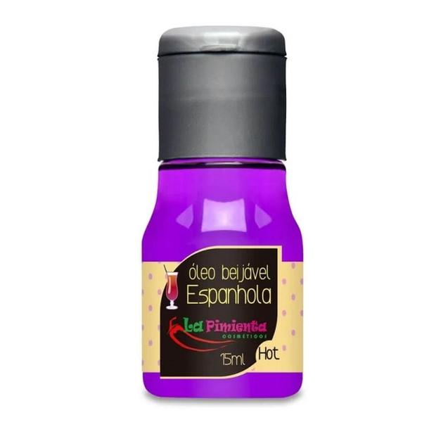 Imagem de Óleo Beijável Para Massagem Hot De Espanhola 15Ml