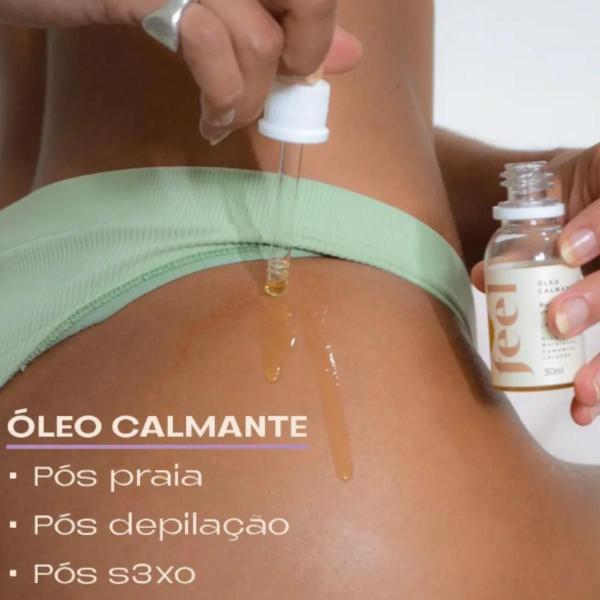 Imagem de Óleo Calmante e Clareador Pós depilatório Íntimo 30ml Feel