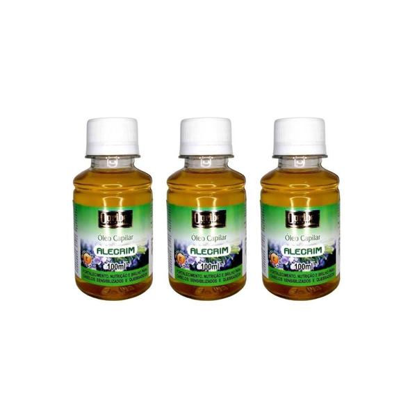 Oleo Capilar Ouribel Alecrim 100Ml - Kit Com 3Un Imagem de Oleo Capilar Ouribel Alecrim 100Ml - Kit Com 3Un