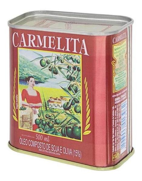 Imagem de Oleo Composto Oliva Soja Carmelita 500ml 10 Unidades