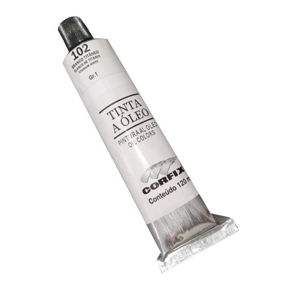 Imagem de Oleo Corfix GR1 102 Branco Titanio 120ml