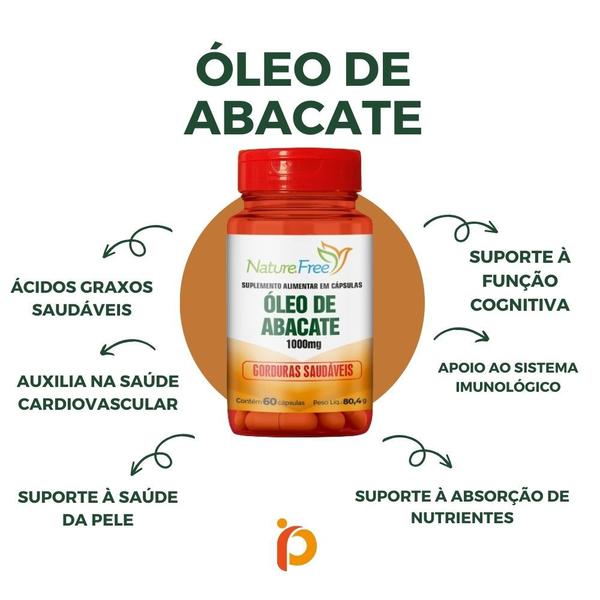 Imagem de Óleo De Abacate 60 Cápsulas 1000mg