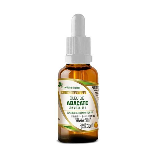 Imagem de Óleo de Abacate com Vitamina E Gotas 30ml Flora Nativa