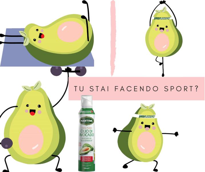 Imagem de Óleo de Abacate Mantova Spray Leggero 200ml - Produto Italiano