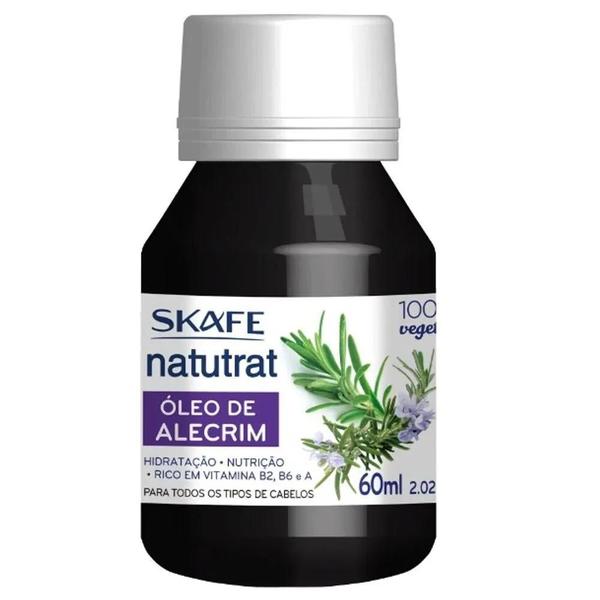 Imagem de Óleo De Alecrim 100% Vegetal Skafe Natutrat 60ml