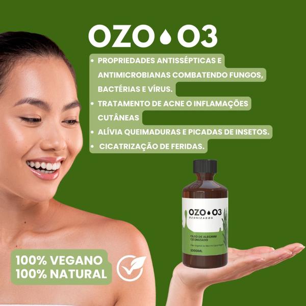Óleo De Alecrim Ozonizado Com Ozônio Ozo3 1 Litro Tópico Imagem de Óleo De Alecrim Ozonizado Com Ozônio Ozo3 1 Litro Tópico