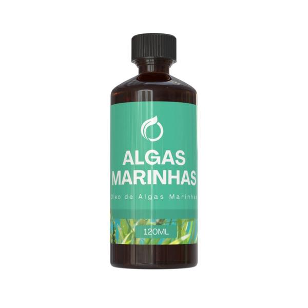 Óleo De Algas Marinhas Puro 120ml 100%natural Rico Vitaminas - Pura Óleos Imagem de Óleo De Algas Marinhas Puro 120ml 100%natural Rico Vitaminas