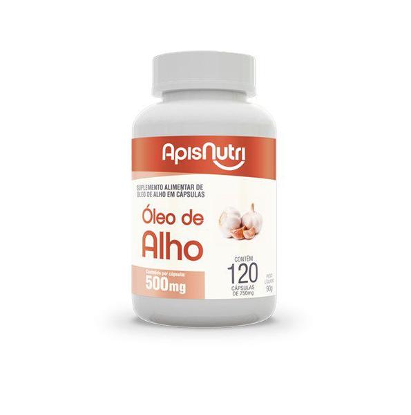 Imagem de Óleo De Alho 500mg 120 Cáps Apisnutri - SV