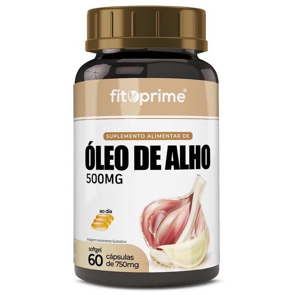 Imagem de Óleo de Alho 500mg 60cps Fitoprime