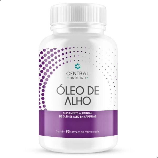 Imagem de Óleo de Alho 90 cápsulas de 750mg Central Nutrition