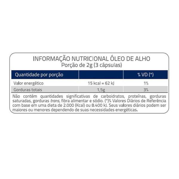 Imagem de Óleo de Alho desodorizado Catarinense - 500mg - 60 cápsulas