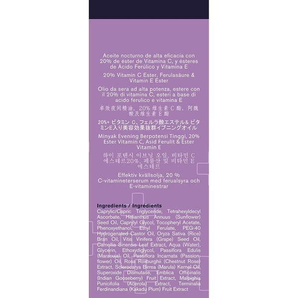 Óleo de alta potência Evening Elixir DermaDoctor Kakadu C Imagem de Óleo de alta potência Evening Elixir DermaDoctor Kakadu C
