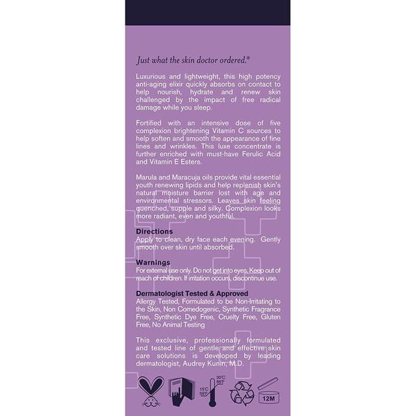 Óleo de alta potência Evening Elixir DermaDoctor Kakadu C Imagem de Óleo de alta potência Evening Elixir DermaDoctor Kakadu C