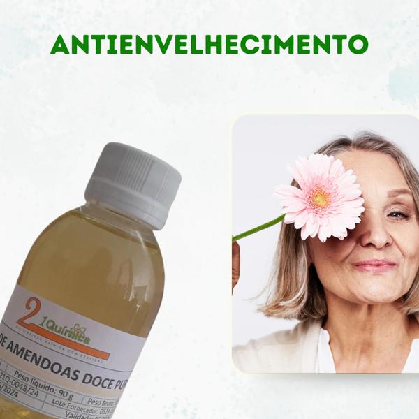 Imagem de Óleo De Amêndoas Doces 100ml Hidratação Profunda 100% Puro