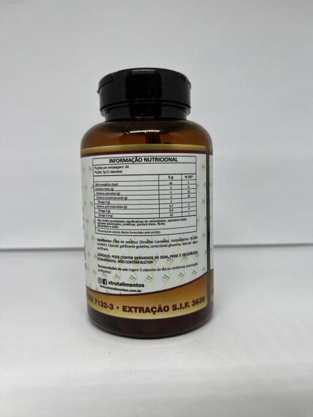 Imagem de Oleo de avestruz 120caps 1.000mg  strut omega 3 6 7 9