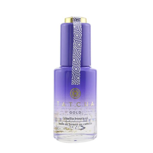 Imagem de Óleo de beleza TATCHA Gold Camellia 30 ml com flocos de ouro de 23 quilates