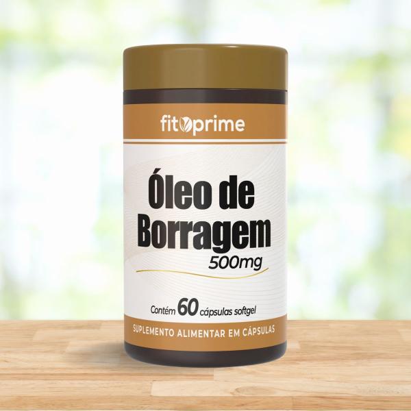 Imagem de Óleo de Borragem 500mg 60 cápsulas Fitoprime