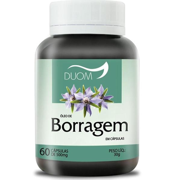 Imagem de Óleo De Borragem 60Cps 500Mg Duom