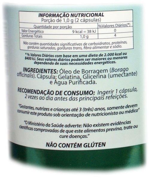 Imagem de Óleo de Borragem 60cps 500mg - Duom