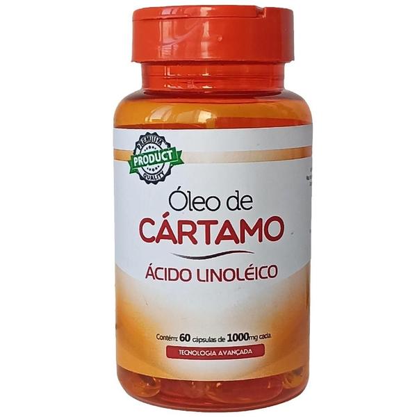 Imagem de Óleo de Cártamo (Ácido Linoléico) 60 Cápsulas 1000mg