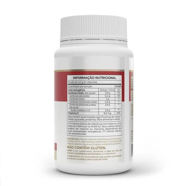 Imagem de Óleo De Cártamo Com Vitamina E 120 Capsulas -Vitafor 