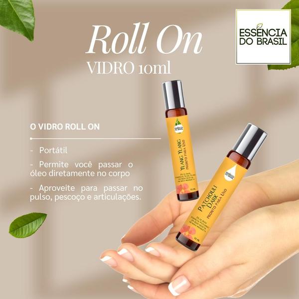 Imagem de Óleo de Cedro Atlas 10ml Roll On- com Rosa Mosqueta - Pronto