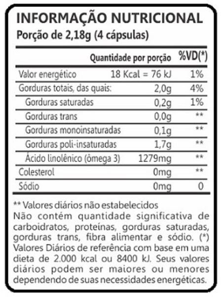 Imagem de Óleo de Chia 500mg 60 cápsulas Maxinutri