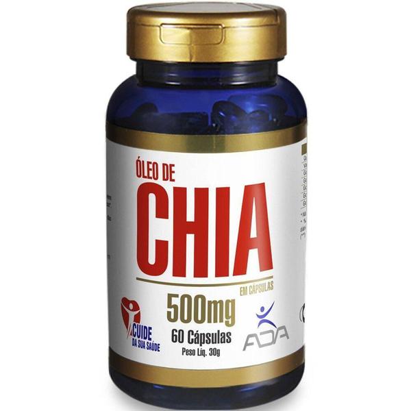 Imagem de Óleo de Chia 60cps 500mg Ada