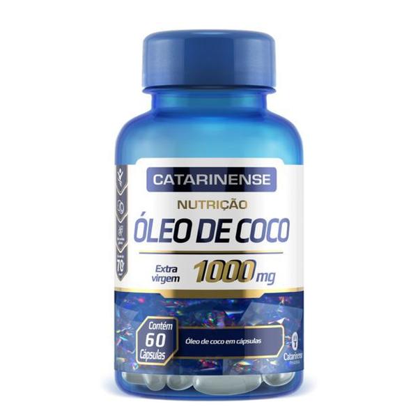 Imagem de Oleo de Coco 1000 mg 60 Capsulas Catarinense Nutrição