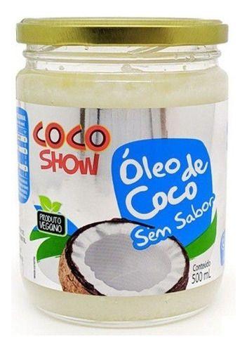 Imagem de Oleo De Coco Copra 500ml Sem Cheiro E Sem Sabor Vegano