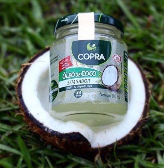 Imagem de Óleo De Coco Copra Sem Glúten E Sem Sabor 200Ml