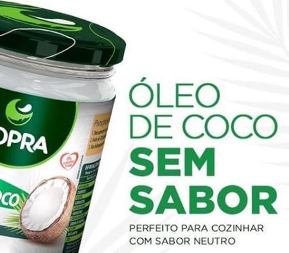 Imagem de Óleo De Coco Copra Sem Glúten E Sem Sabor 200Ml